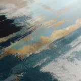 Abstract 078 Canvas Art 60 x 40 cm / Black