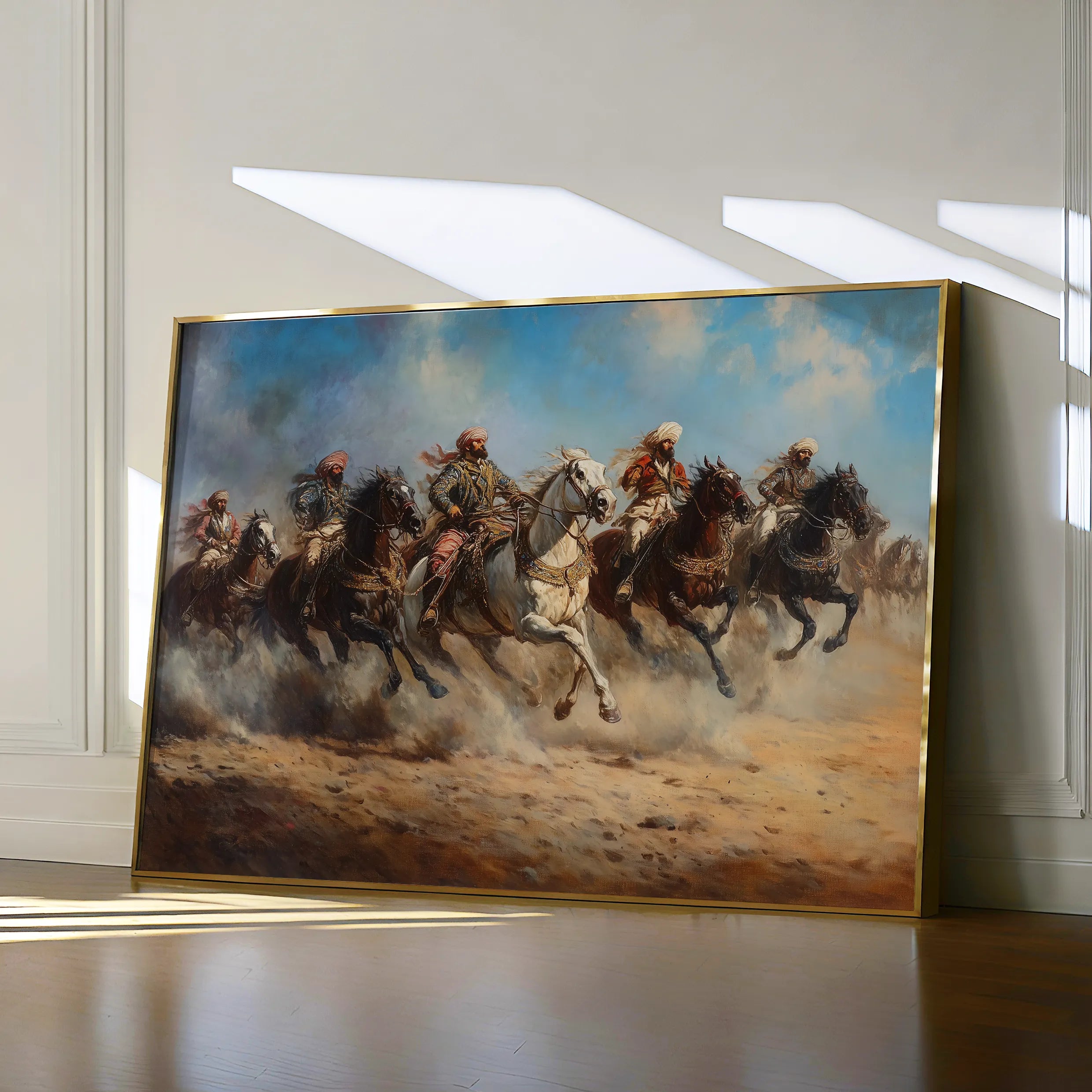 Orientalist 078 Canvas Art 60 x 40 cm / Black