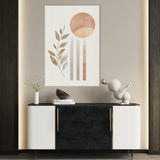 Boho 079 Canvas Art 60 x 40 cm / Black