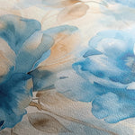 Floral 079 Canvas Art 60 x 40 cm / Black