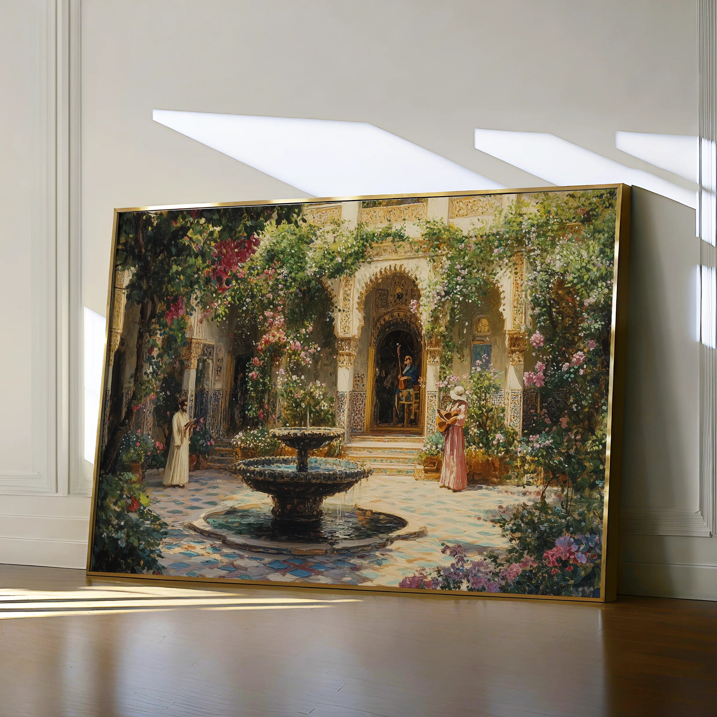 Orientalist 079 Canvas Art 60 x 40 cm / Black