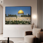 Palestine 079 Canvas Art 60 x 40 cm / Black