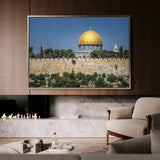Palestine 079 Canvas Art 60 x 40 cm / Black