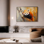 Animals 080 Canvas Art 60 x 40 cm / Black