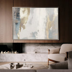 Abstract 080 Canvas Art 60 x 40 cm / Black