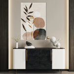 Boho 080 Canvas Art 60 x 40 cm / Black