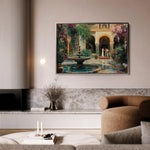 Orientalist 080 Canvas Art 60 x 40 cm / Black