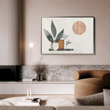 Boho 081 Canvas Art 60 x 40 cm / Black