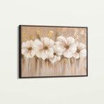 Floral 081 Canvas Art 60 x 40 cm / Black