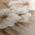 Floral 081 Canvas Art 60 x 40 cm / Black