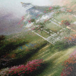 Landscape 081 Canvas Art 60 x 40 cm / Black