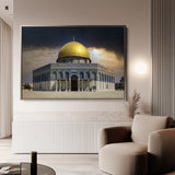 Palestine 081 Canvas Art 60 x 40 cm / Black