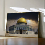 Palestine 081 Canvas Art 60 x 40 cm / Black