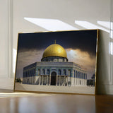 Palestine 081 Canvas Art 60 x 40 cm / Black