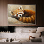 Animals 082 Canvas Art 60 x 40 cm / Black