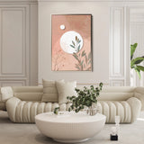 Boho 082 Canvas Art 60 x 40 cm / Black