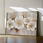 Floral 082 Canvas Art 60 x 40 cm / Black