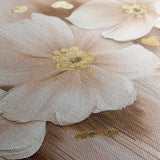 Floral 082 Canvas Art 60 x 40 cm / Black