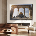 Palestine 082 Canvas Art 60 x 40 cm / Black
