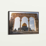 Palestine 082 Canvas Art 60 x 40 cm / Black