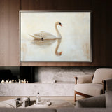 Animals 083 Canvas Art 60 x 40 cm / Black