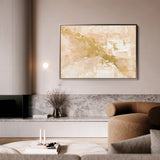 Abstract 083 Canvas Art 60 x 40 cm / Black