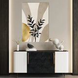Boho 083 Canvas Art 60 x 40 cm / Black