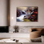 Landscape 083 Canvas Art 60 x 40 cm / Black