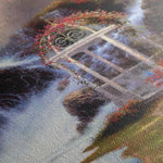 Landscape 083 Canvas Art 60 x 40 cm / Black