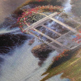Landscape 083 Canvas Art 60 x 40 cm / Black