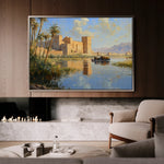 Orientalist 083 Canvas Art 60 x 40 cm / Black