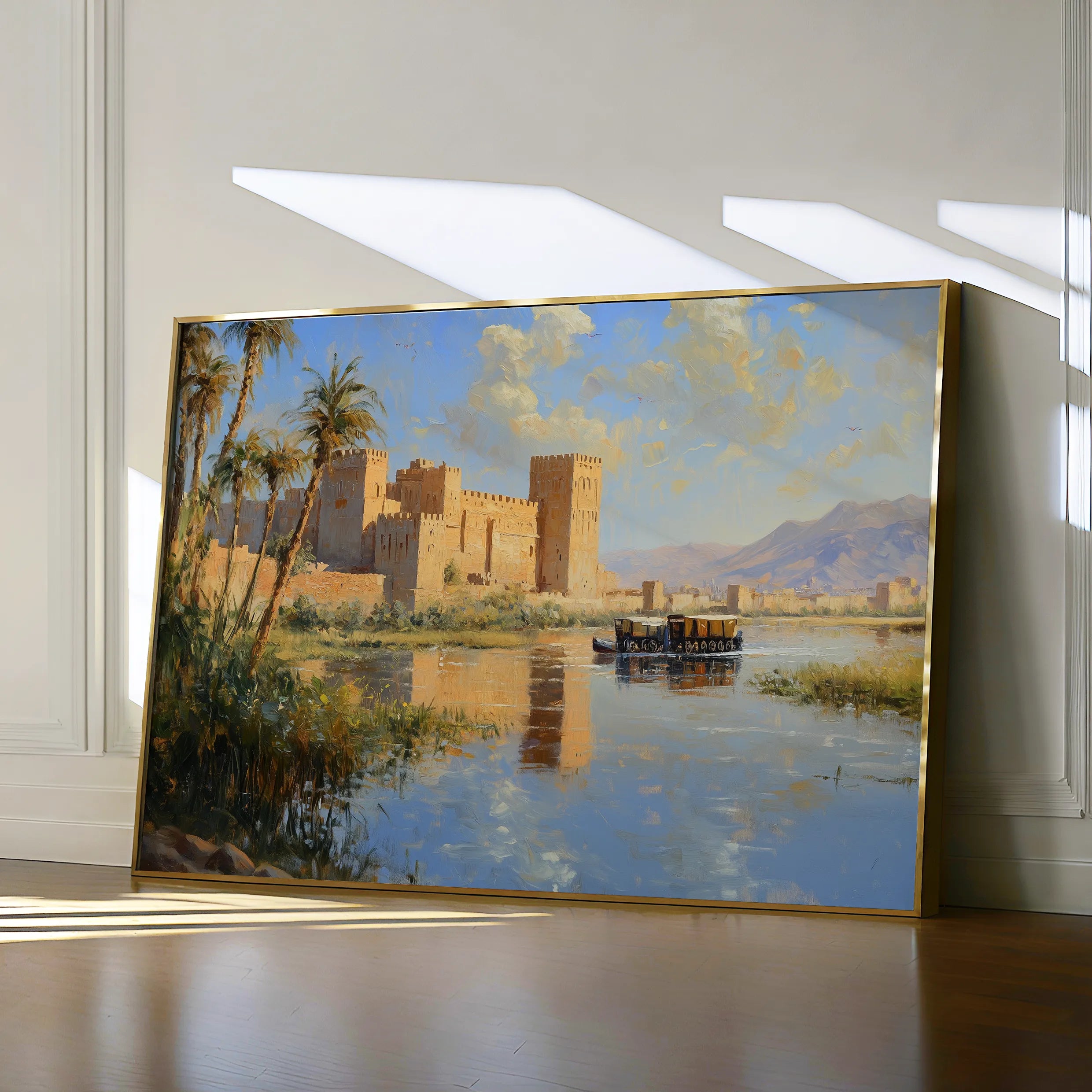 Orientalist 083 Canvas Art 60 x 40 cm / Black