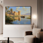 Orientalist 083 Canvas Art 60 x 40 cm / Black
