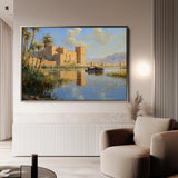 Orientalist 083 Canvas Art 60 x 40 cm / Black