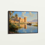 Orientalist 083 Canvas Art 60 x 40 cm / Black