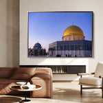 Palestine 083 Canvas Art 60 x 40 cm / Black
