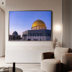 Palestine 083 Canvas Art 60 x 40 cm / Black
