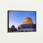 Palestine 083 Canvas Art 60 x 40 cm / Black