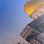 Palestine 083 Canvas Art 60 x 40 cm / Black