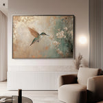 Animals 084 Canvas Art 60 x 40 cm / Black
