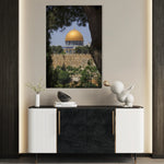 Palestine 084 Canvas Art 60 x 40 cm / Black