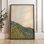 Abstract 085 Canvas Art 60 x 40 cm / Black