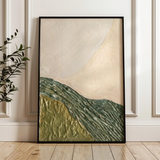 Abstract 085 Canvas Art 60 x 40 cm / Black
