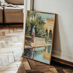 Orientalist 085 Canvas Art 60 x 40 cm / Black