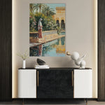 Orientalist 085 Canvas Art 60 x 40 cm / Black