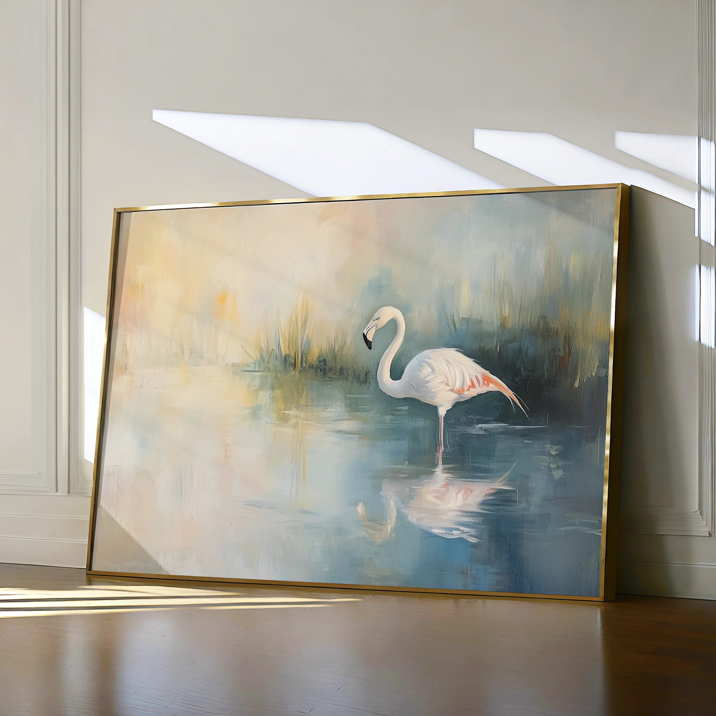 Animals 086 Canvas Art 60 x 40 cm / Black