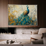 Animals 087 Canvas Art 60 x 40 cm / Black