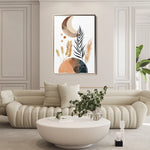 Boho 087 Canvas Art 60 x 40 cm / Black