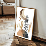 Boho 087 Canvas Art 60 x 40 cm / Black