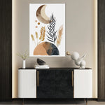 Boho 087 Canvas Art 60 x 40 cm / Black